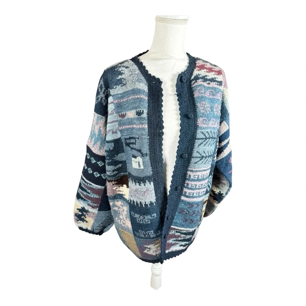 Soft‎ Wool Cardigan Sweater